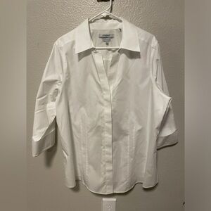 NWT foxcroft taylor womens 18 3/4 sleeve